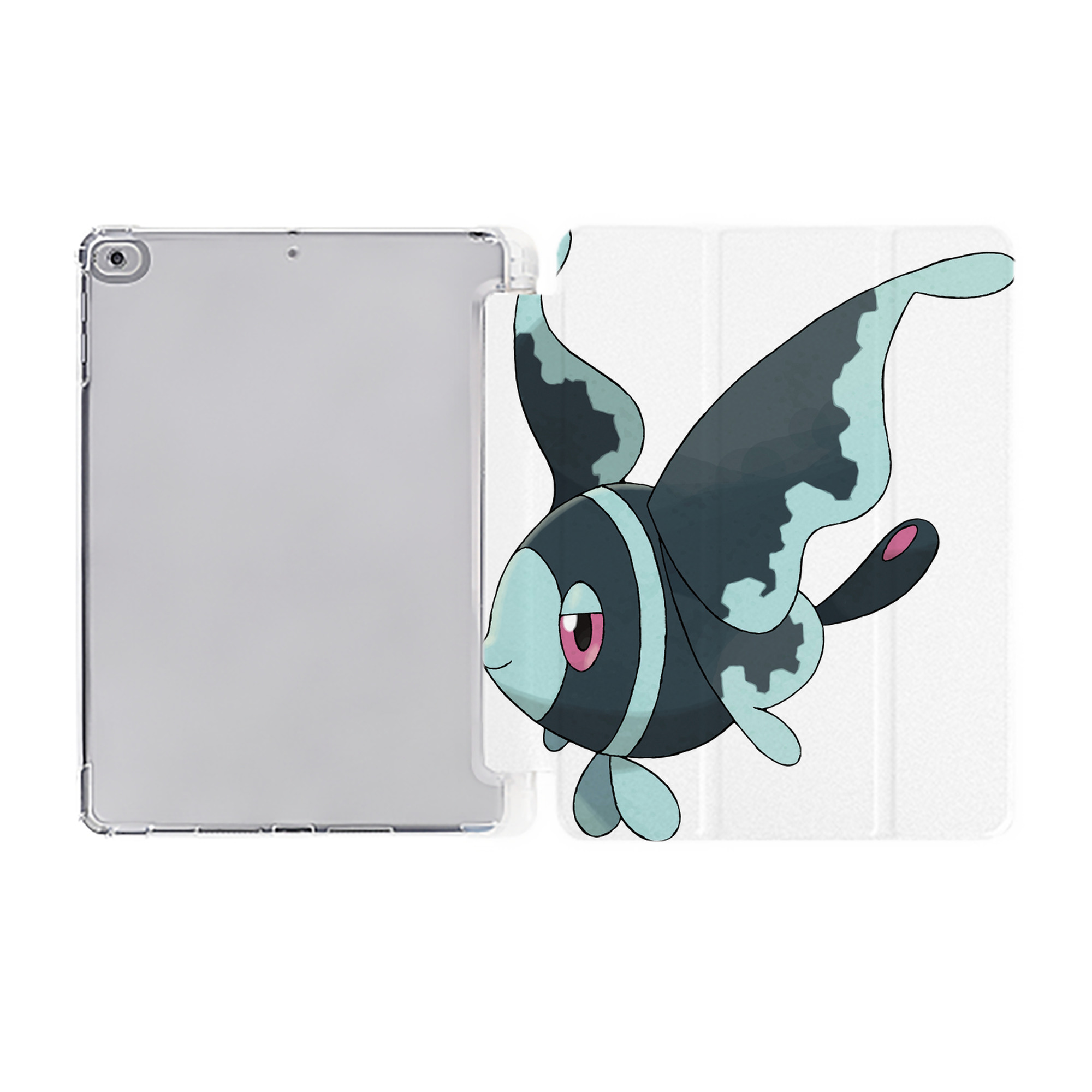 （画像用） ポケットモンスター Pokémon IPad ケース ペン収納付き 三つ折りスタンド PUレザー×シリコン 対応機種9.5/10.5/10.9インチ